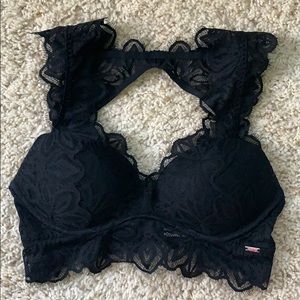 Pink Victoria’s Secret lace bralette